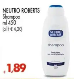 Despar Neutro Roberts shampoo offerta
