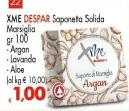 Despar XME DESPAR Saponetta Solido Marsiglia offerta