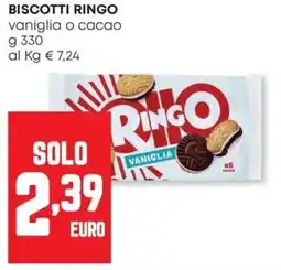 Pam Biscotti Ringo vaniglia offerta