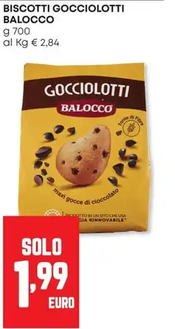 Pam Biscotti gocciolotti Balocco offerta