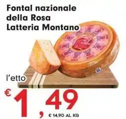 DeSpar Express Fontal nazionale della Rosa Latteria Montano offerta
