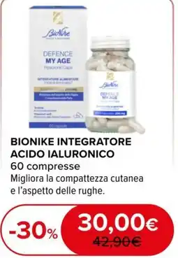 Dr.Max Bionike integratore acido ialuronico offerta