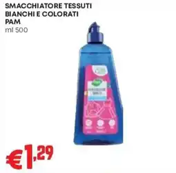 Pam Smacchiatore tessuti bianchi e colorati Pam offerta
