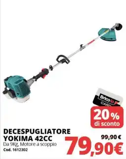 Brico Io Decespugliatore Yokima 42cc offerta