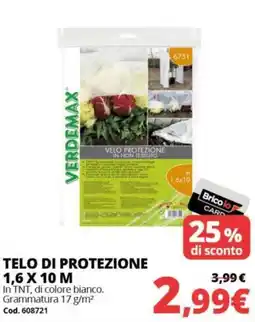 Brico Io Telo di protezione VerdeMax offerta