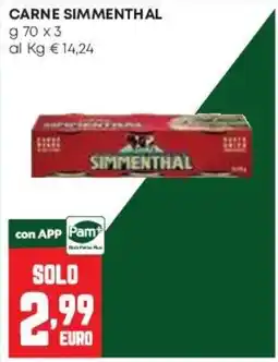 Pam Carne Simmenthal offerta