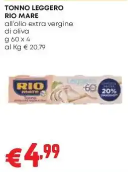 Pam Tonno leggero Rio Mare offerta