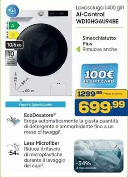 Euronics Bruno Lavasciuga Ai-Control offerta
