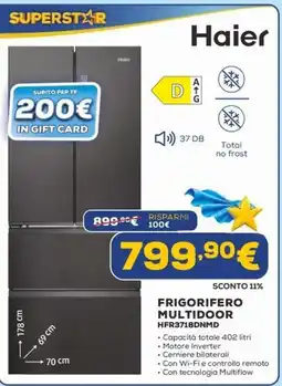Euronics Haier frigorifero multidoor offerta