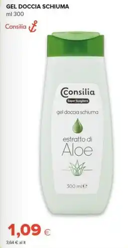 Oasi Consilia gel doccia schiuma estratto di Aloe offerta
