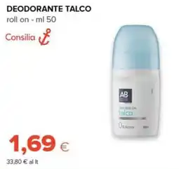 Oasi Deodorante talco AB offerta
