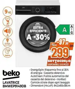 Expert Lavatrice Beko offerta