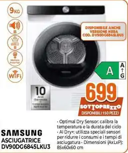 Expert Samsung asciugatrice offerta