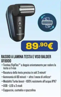 Euronics Rasoio a lamina testa e viso Balder offerta