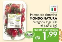Eurospesa Pomodoro datterino MONDO NATURA offerta