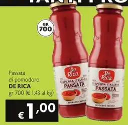 SuperW Passata di pomodoro De Rica offerta