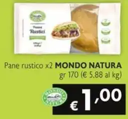 SuperW Pane rustico MONDO NATURA offerta