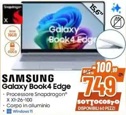 Expert Samsung Galaxy Book4 Edge offerta