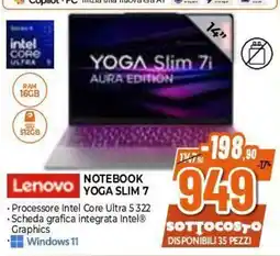 Expert Lenovo Notebook Yoga Slim 7 offerta