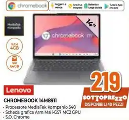 Expert Lenovo CHROMEBOOK 14M8911 offerta