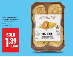Pam Tagliolini Pasta all’Uovo Tesori Dell'Arca offerta