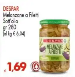 Despar Despar Melanzane a Filetti offerta