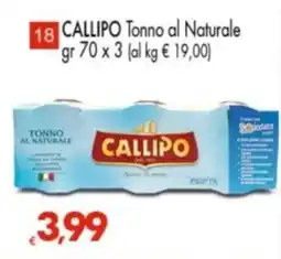 Despar Callipo Tonno al Naturale offerta
