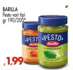 Despar Pesto Barilla offerta