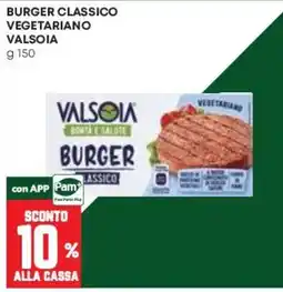 Pam Burger classico Valsoia vegetariano offerta