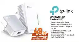 Expert tp-link Kit Powerline TLWPA4221KIT offerta
