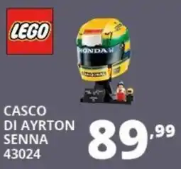 Comet LEGO casco di ayrton senna offerta