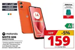 Comet motorola MOTO G06 SMARTPHONE offerta