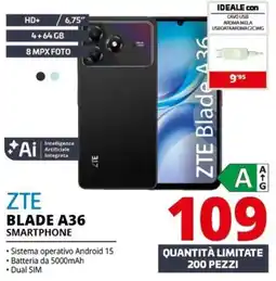 Comet ZTE Blade A36 Smartphone offerta
