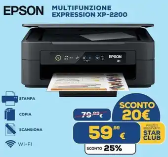 Epson Multifunzione Expression XP-2200