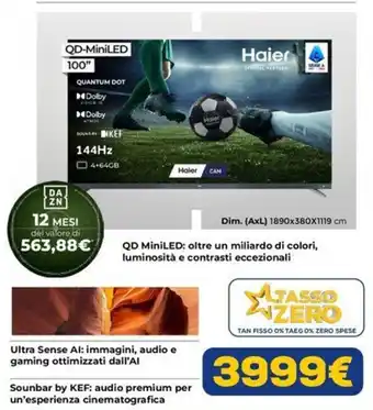 Haier QD-MiniLED 100"