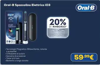 Oral-B Spazzolino Elettrico iO3