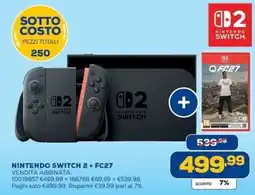 Euronics Bruno Nintendo Switch 2 + FC27 offerta