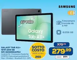 Euronics Bruno Samsung Galaxy Tab A11+ offerta