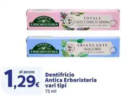 Sigma Dentifricio Antica Erboristeria offerta