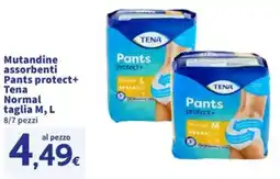 Sigma Mutandine assorbenti Pants protect+ Tena offerta