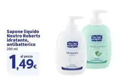 Sigma Sapone liquido Neutro Roberts idratante offerta