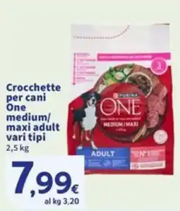 Sigma Crocchette per cani One offerta
