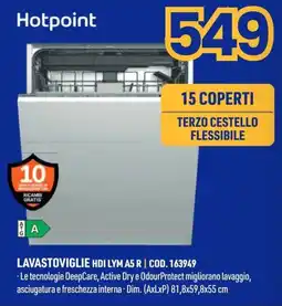 AmiCo Shop Hotpoint lavastoviglie offerta