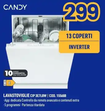 Candy lavastoviglie