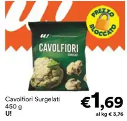 Unes Cavolfiori Surgelati U! offerta