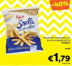 Unes PataSnella Casalinghe con buccia Pizzoli offerta