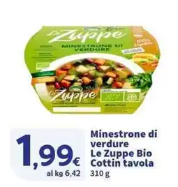 Sigma Superstore Minestrone di verdure Le Zuppe Bio offerta