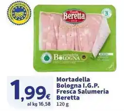 Sigma Superstore Mortadella Bologna I.G.P. Fresca Salumeria Beretta offerta