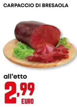 Kanguro Carpaccio di bresaola offerta