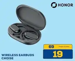 Euronics Bruno Honor wireless earbuds choice offerta